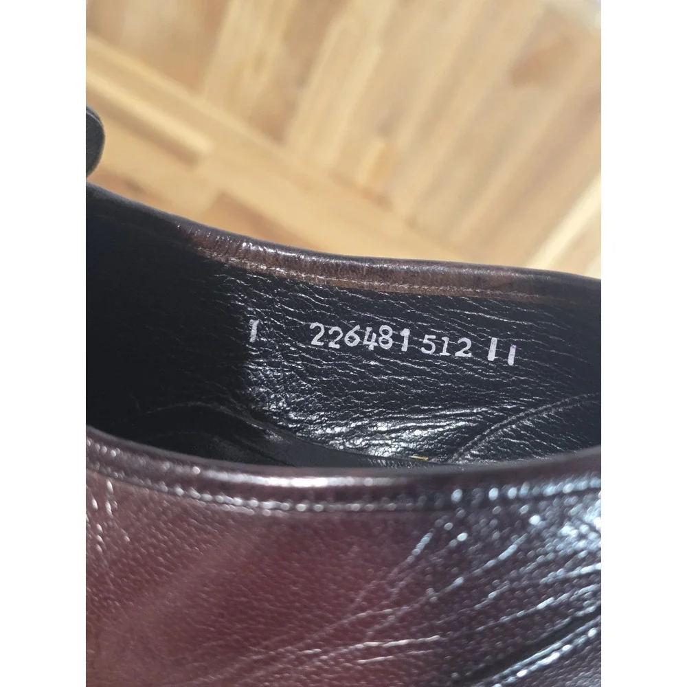 Florsheim Men's Brown Leather Loafers Size 8D Slip-On Shoes Made‎ in India